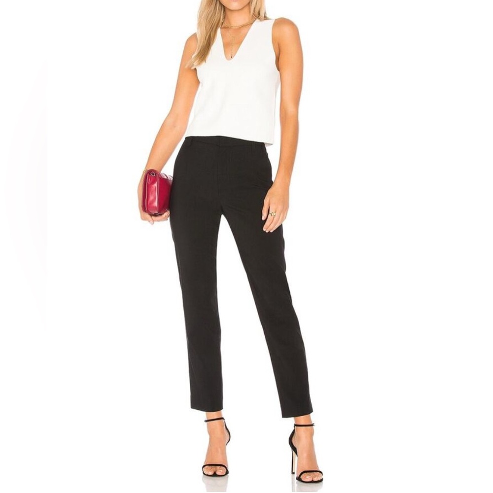 Vince Black Stretchy Ankle Pants Size 10